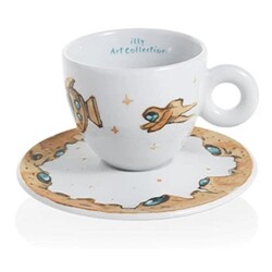 illy Art Collection 2018 Max Petrone Cappuccino 6’lı Fincan Takımı, 170 cc - illy (1)