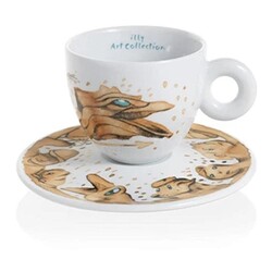 illy Art Collection 2018 Max Petrone Cappuccino 6’lı Fincan Takımı, 170 cc - 5
