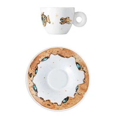 illy Art Collection 2018 Max Petrone Espresso 2’li Fincan Takımı, 60 cc - 5