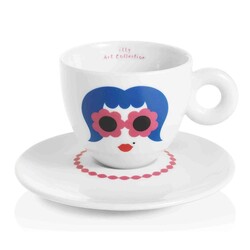 طقم أكواب كابتشينو أولمبيا زانيولي كابتشينو 2019 illy Art Collection 2019 أولمبيا زانيولي طقم أكواب كابتشينو 6 قطع، 170 سم مكعب - 5