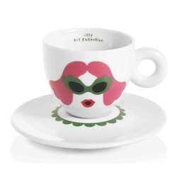 illy Art Collection 2019 Olimpia Zagnoli Cappuccino 6-Piece Cup Set, 170 cc - 7