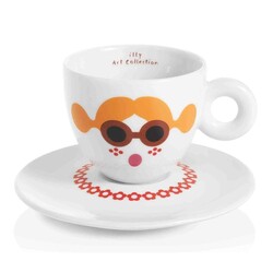 illy Art Collection 2019 Olimpia Zagnoli Набор чашек для капучино из 6 предметов, 170 куб. см - 2