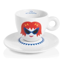 illy Art Collection 2019 Olimpia Zagnoli Набор чашек для капучино из 6 предметов, 170 куб. см - 4