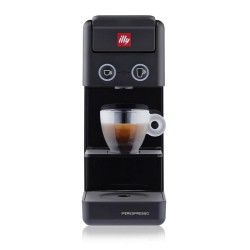 illy F. Francis Y.3 Capsule Coffee Machine, Black - 1