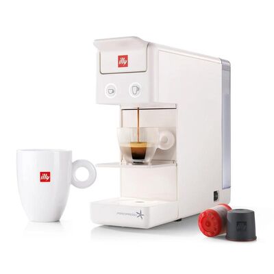 illy Francis Francis Espresso & Filtre Kahve Makinesi, Beyaz - 1
