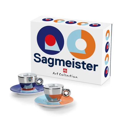 illy Набор чашек для капучино Sagmeister, 2 шт. - Illy
