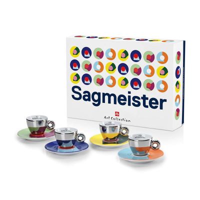 illy Sagmeister Capuccino Fincan Takımı, 4 Adet - 1