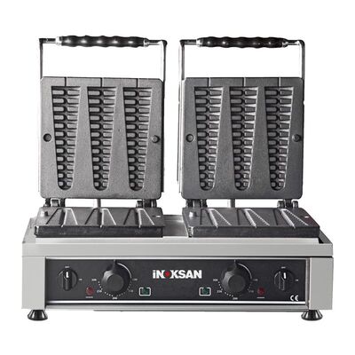 İnoksan Çam Model Waffle Makinesi, İkili - 1