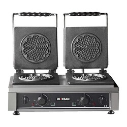 İnoksan Clover Model Waffle Maker, Double - İnoksan