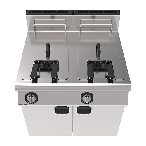 İnoksan INO-7FG20 700 Seri Dolaplı Fritöz, 14+14 L, Gazlı - 3