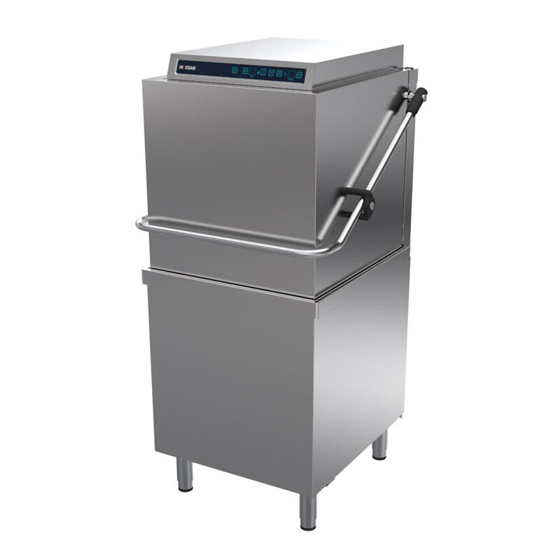İnoksan INO-BYM102T Digital Display Guillotine Type Dishwashing Machine, 1080 Plate/Hour Washing Capacity, Drain and Rinse Aid Pump - İnoksan