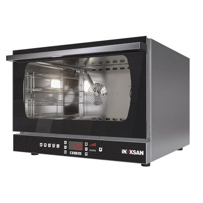 İnoksan INO-FKE04D Konveksiyonlu Dijital Patisserie Fırın, 40x60 cm 4 Tepsi Kapasiteli, Elektrikli - 1
