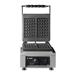 İnoksan Kare Model İkili Waffle Makinesi - İnoksan