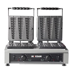 İnoksan Pine Model Waffle Maker, Double - İnoksan