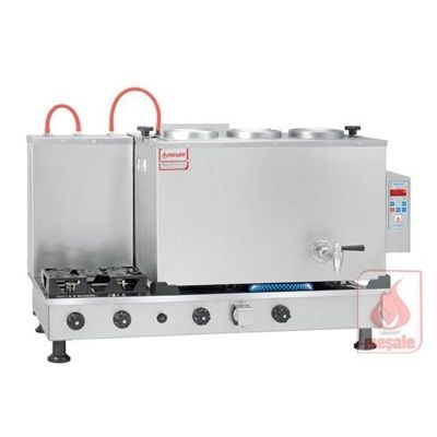 Meşale Inox Çay Kazanı, Dijital, Full Elektrikli, 3 Demlikli - 1
