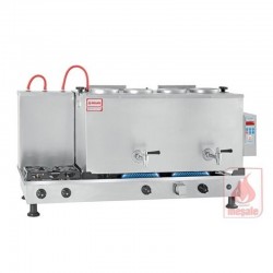 Meşale Inox Çay Kazanı, Dijital, Full Otomatik, 4 Demlikli - Meşale