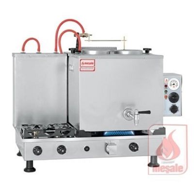 Meşale Inox Turbo Max Çay Kazanı, Full Otomatik, 2 Demlikli - 1