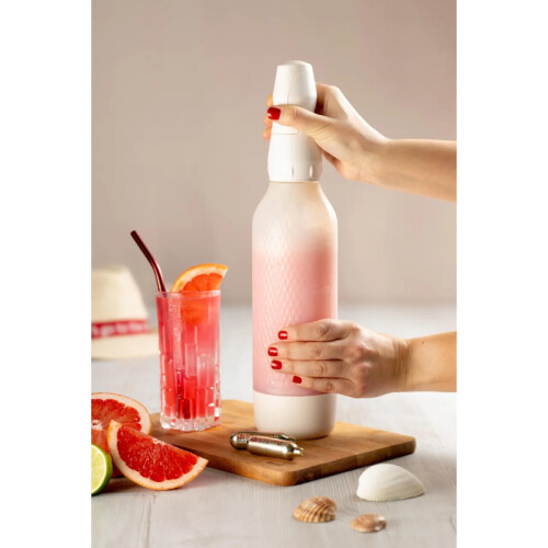 iSi Twist'N Sparkle Virtuoso Soda ve Gazlı İçecek Hazırlama Sistemi, Fildişi - 6