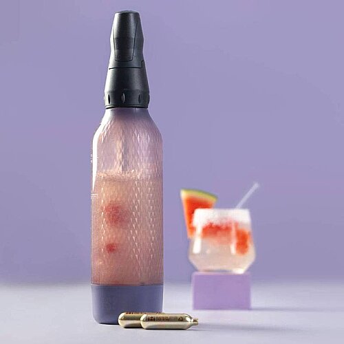 iSi Twist'N Sparkle Virtuoso Soda ve Gazlı İçecek Hazırlama Sistemi, Siyah - 5