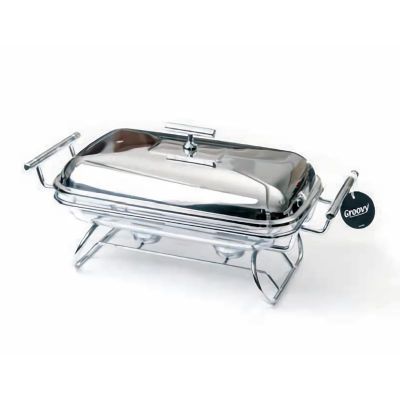 Biradlı GRV-0902 Dikdörtgen Isıtıcılı Yemek Servis Ünitesi, 2.2 L - 1
