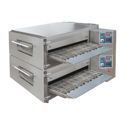 İzmak Turbo-800/2 İki Katlı Konveyörlü Pizza Fırını, Elektrikli - İzmak