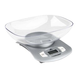 Jadever Türkter 07 Kitchen Scale with Plastic Bowl Price Calculation, 5 kg - Jadever