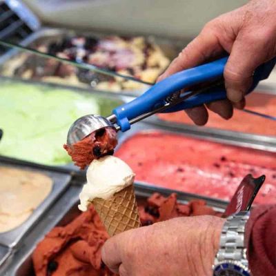 Jolly P-70/36B مقص آيس كريم احترافي، 46 ملم - Jolly