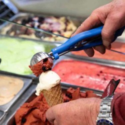 Jolly P-70/50B مقص آيس كريم احترافي، 39 ملم - 3