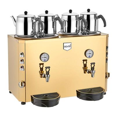 Remta DE13 Jumbo Çay Makinesi, 4 Demlikli, 46 L, Elektrikli - 1