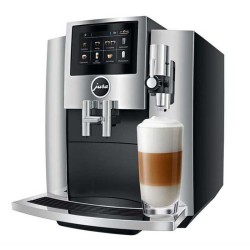 Jura S8 Super Automatic Espresso Coffee Machine, Chrome - Jura
