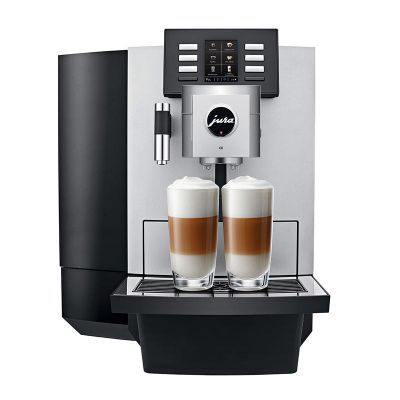Jura X8 Super Automatic Coffee Machine, Platinum - Jura