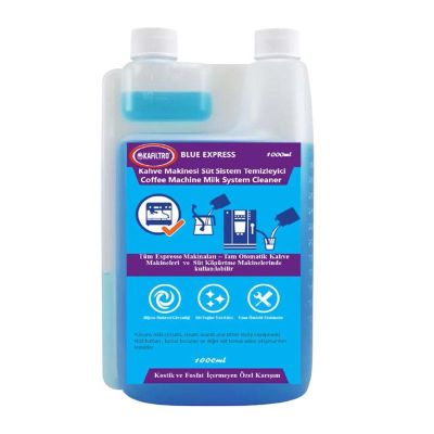 Kafiltro Blue Express Milk System Cleaning Solution, 1000 ml - Kafiltro