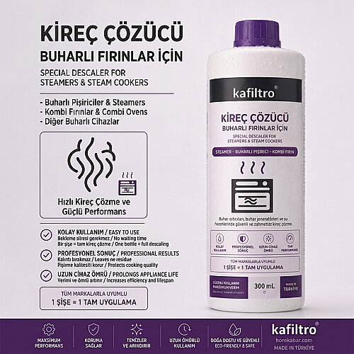 Kafiltro KF-BF-300 Buharlı Fırın Kireç Çözücü, 300 ml - Kafiltro (1)