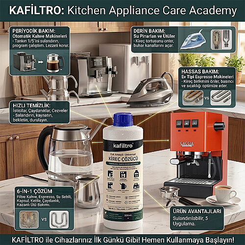 Kafiltro KF-UNI-300 Çok Amaçlı Universal Kireç Çözücü, 300 ml - 3