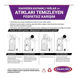 Kafiltro Nespresso Uyumlu Kapsül Kahve Makinesi Temizleme Deterjanı, 5 gr, 5 Adet - Kafiltro (1)