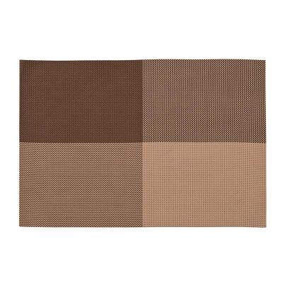 Zicco P-26 Plastik Örgülü Amerikan Servis, 30x45 cm, Kahverengi - 1