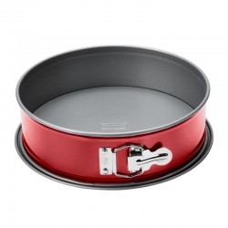 Kaiser Cake Mould with Clamp, 26 cm, Red - Kaiser