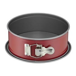 Kaiser Classic Plus Cake Mould with Clamp, 20 cm, Red - Kaiser