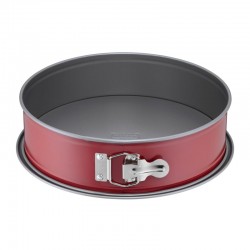 Kaiser Classic Plus Cake Mould with Clamp, 28 cm, Red - Kaiser