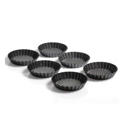Kaiser Patisserie Tart Kalıbı Seti, 6&prime;lı - Kaiser