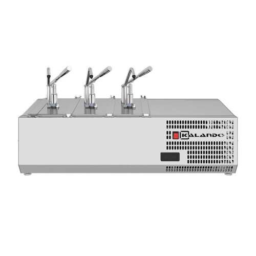 Kalando 540102 GN 1/4 3'lü Soğutmalı Sos Pompası - Kalando (1)