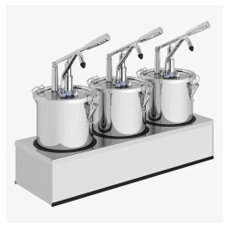 Kalando KD-001 Sauce Pump Set, 3x5 L - 1