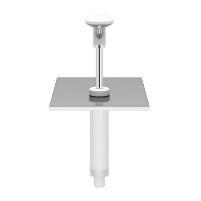 Kalando KD-002 Basmalı Paslanmaz Çelik Sos Pompa Ünitesi, GN 1/4, Beyaz - 2