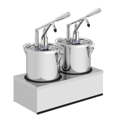 Kalando KD-002 Ketçap ve Mayonez Pompası, 2x5 L - 1