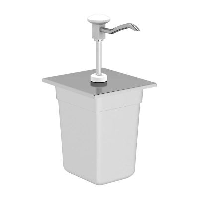 Kalando KD-002 Ketçap ve Mayonez Pompası,18x16.5x33 cm, 2 L - 1
