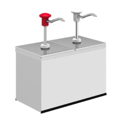 Kalando KD-002 Ketchup and Mayonnaise Pump, 2x2 L - Kalando