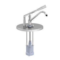 Kalando KD-009 Stainless Steel Lever Sauce Pump Unit, Compatible with 5 L Buckets - 1