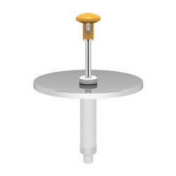 Kalando KD-010-5 Basmalı Sos Pompa Ünitesi, 5 L Kovalar ile Uyumlu, Sarı - 2