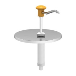 Kalando KD-010-5 Pumped Sauce Pump Unit, Compatible with 5 L Buckets, Yellow - 1