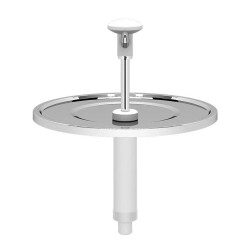 Kalando KD-010 Basmalı Desenli Sos Pompa Ünitesi, 9-10 L Kovalar ile Uyumlu, Beyaz - 2